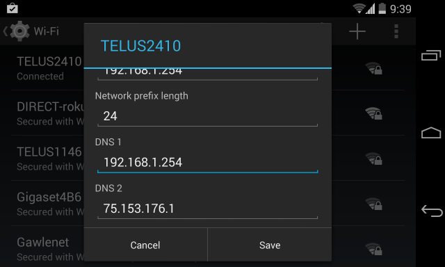 Zaobiđite ograničenja Promjenom DNS postavki vašeg pametnog telefona promijenite dns server na androidu