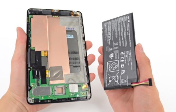 Vodič za kupnju tableta MakeUseOf: ljeto 2013. nexus7 teardown