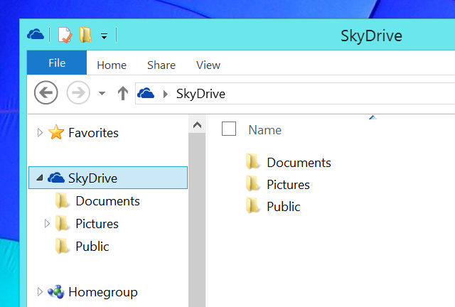 Windows 8 desktop-SkyDrive-integration.png