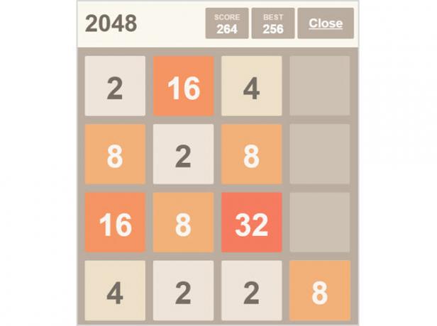 2048 Izvanmrežni Chrome