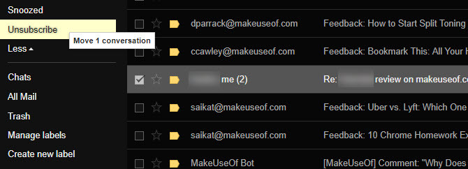 Odjavite mapu Gmail