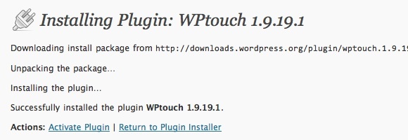 wptouch dodatak