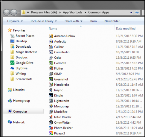 RocketDock + stack docklet: Ne samo pristanište, već cjelovito rješenje za radnu površinu [Windows] 2013 04 13 21 32 26 Uobičajene aplikacije