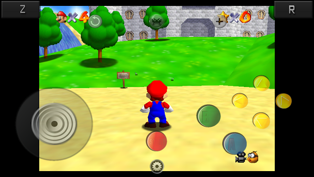 Super Mario 64 kako se igra na RetroArchu za Android