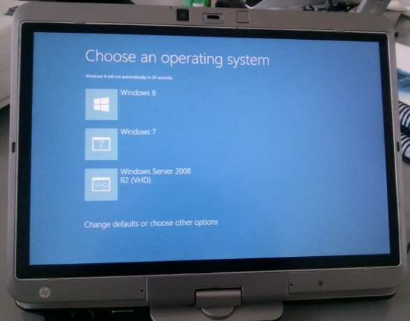 Windows Dual Boot Odaberite OS