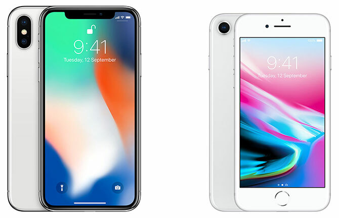 iPhone X i iPhone 8