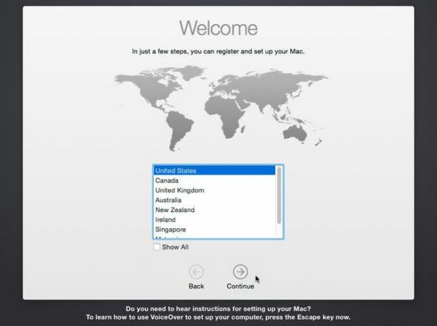 Kako instalirati macOS na PC (potreban Mac) jezik za instaliranje macosa