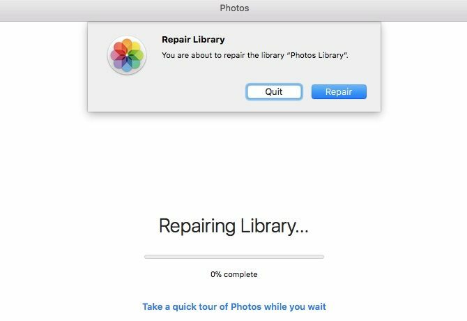 Photo Library Mac - popravak biblioteke fotografija