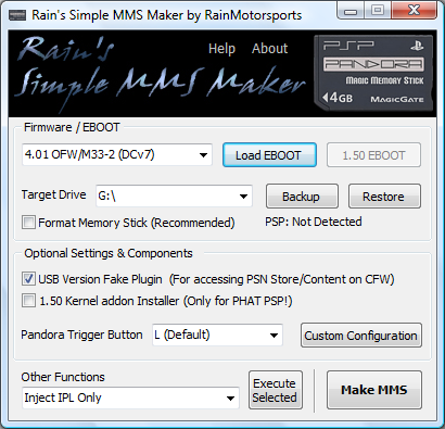 Kako vratiti PSP na stariju verziju i nadograditi na prilagođeni firmware (2) 23522 rainmmsfj6