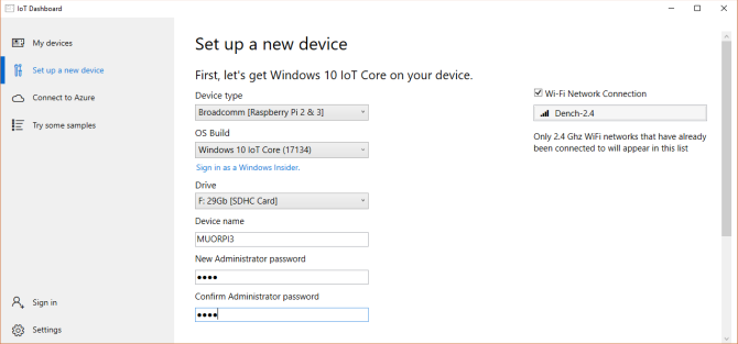 kako instalirati Windows 10 iot core na malinu pi 3