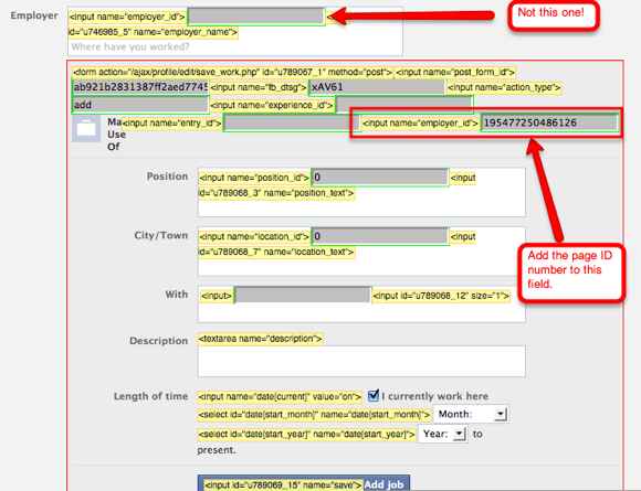 link za stranicu poslodavca na facebook-u