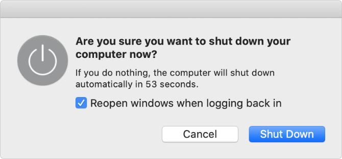 Zatvorite prozor sa macOS-a