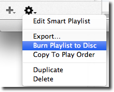 ITunes spali popis za reprodukciju