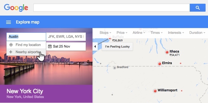 Google letovi trik za ugodnije putovanje tijekom odmora Google leti u blizini zračne luke