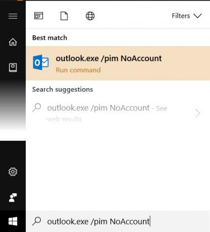 Naredba Microsoft Outlook