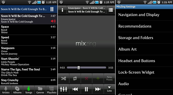 android music player