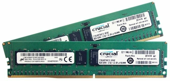 8gb ddr4 2133 ram ključni