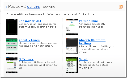 Windows Mobile freeware