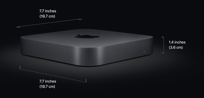 Dimenzije fizičke veličine Mac Mini