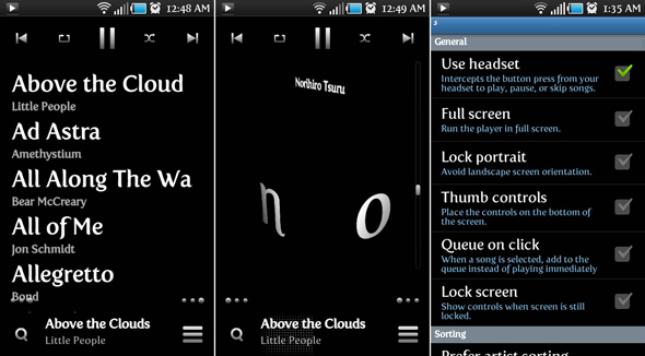 najbolji android music player