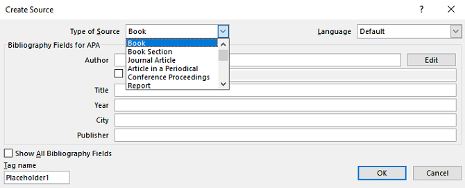 Kako stvoriti bibliografije u programu Microsoft Word jednim klikom mikrosoft riječi stvorite izvor 670x272