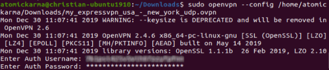 Kako instalirati VPN klijent na Ubuntu Linux vpnp linux vpn setup openvpn