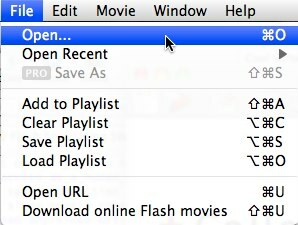 reproduciranje flash datoteka