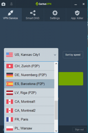 CactusVPN pregled: Može li opcija besplatne VPN učiniti manje bučnom? vpnp cactusvpn serveri2