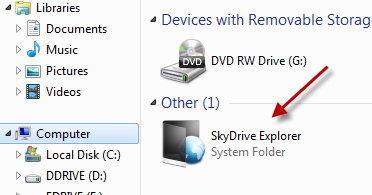 Jednostavno upravljanje datotekama na vašem Windows Skydrive s mojim računalom Skydrive Explorer