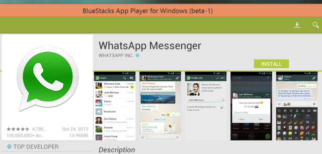 4 instalirajte whatsapp na Windows