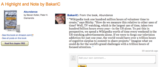 Kindle Istaknite