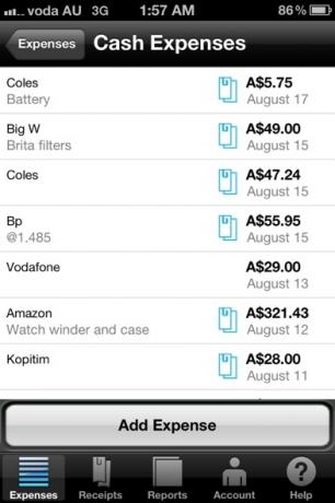 aplikacija za praćenje troškova