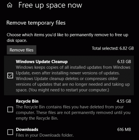 Alat za oslobađanje prostora Windows 10