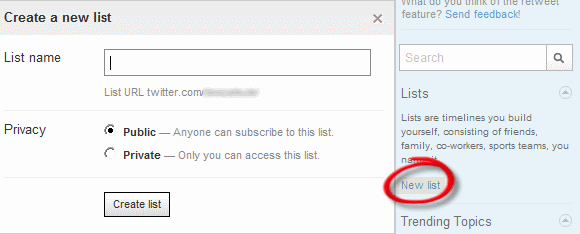Kako stvoriti, otkriti i pratiti Twitter liste TwitterNewList