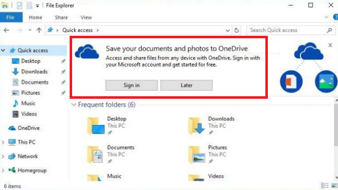 10 Dodatne mogućnosti sustava Windows 10 Možete isključiti oglase pretraživača datoteka 670x377